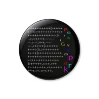Perki Gyampark - Badge - VTuber Size-25mm