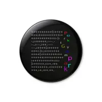 Perki Gyampark - Badge - VTuber Size-44mm