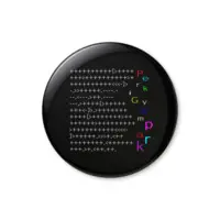 Perki Gyampark - Badge - VTuber Size-76mm