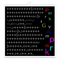 Perki Gyampark - Acrylic Key Chain - Key Chain - VTuber Size-70 x 70 (mm)