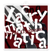 Perki Gyampark - Acrylic Key Chain - Key Chain - VTuber Size-70 x 70 (mm)