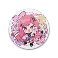 Mashu Gureco - Badge - VTuber Size-88mm