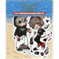 Cpt & Daruma is God - Stickers - Crazy Raccoon