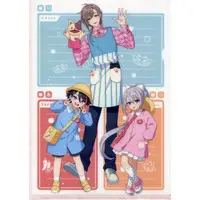Nijisanji - Plastic Folder - Stationery - Higuchi Kaede & Kanae & Saegusa Akina