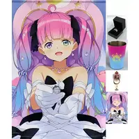 Himemori Luna - Tableware - Birthday Merch Complete Set - Tapestry - Postcard - Smartphone Ring Holder - Tumbler, Glass - hololive