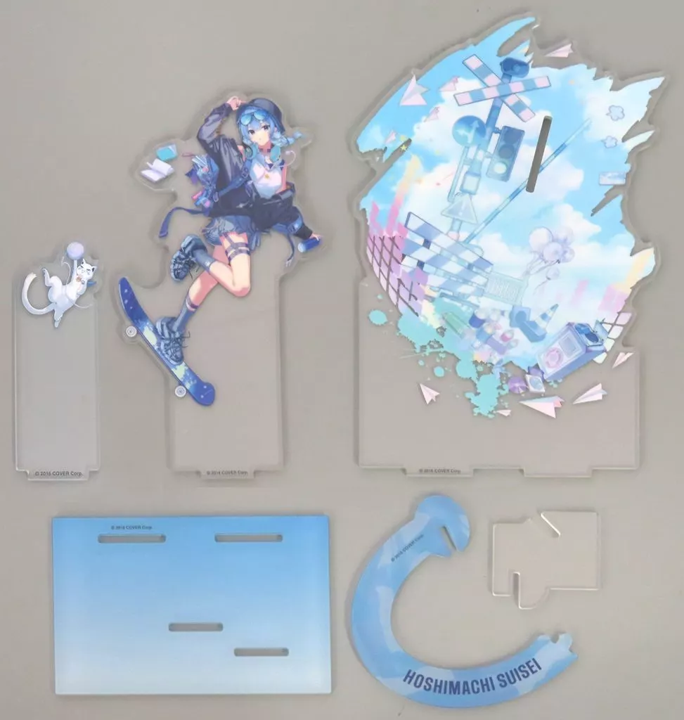 Hoshimachi Suisei - Acrylic Diorama Stand - Acrylic stand - hololive
