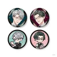 Itsuki Sakyo & Hitotsubashi Ayato - Badge - Nijisanji (Random Item)