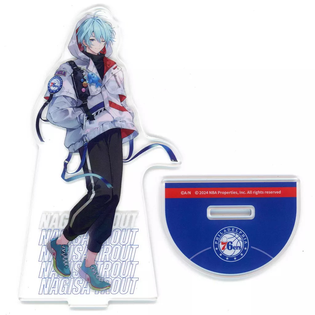 Nagisa Trout - NBA x NIJISANJI EN - Acrylic stand - Nijisanji