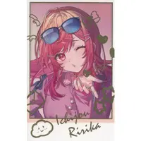 Ichijou Ririka - ReGLOSS 2nd Anniversary - Character Card - ReGLOSS