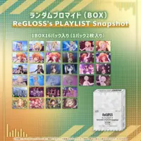 ReGLOSS - ReGLOSS's PLAYLIST Snapshot - Character Card - Juufuutei Raden & Ichijou Ririka & Todoroki Hajime & Otonose Kanade (Random Item)