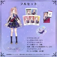 Utakata Shirabe - Complete Set - Acrylic Key Chain - Character Card - Acrylic stand - Key Chain - VTuber