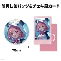 Sasaki Saku - Character Card - Badge - Nijisanji