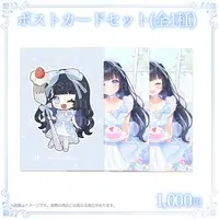 Yukihira Erina - Complete Set - Plastic Folder - Hand-signed - Key Chain - Acrylic Key Chain - Stationery - Postcard - Acrylic stand - Badge - VTuber