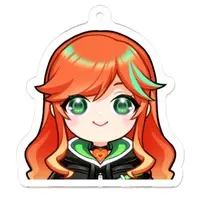 Heat Haruka - Acrylic Key Chain - Key Chain - VTuber