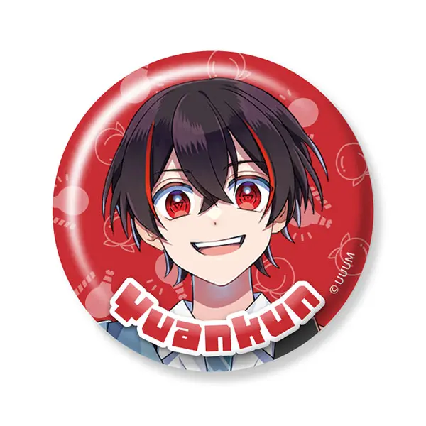 Yuankun - Badge - Colorful Peach (カラフルピーチ からぴち