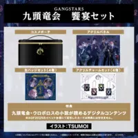 HOLOSTARS - Acrylic Art Plate - Pouch - Acrylic Key Chain - Badge - Astel Leda & Yukoku Roberu & Yatogami Fuma & Hanasaki Miyabi