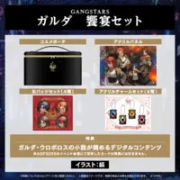 HOLOSTARS - Acrylic Art Plate - Pouch - Acrylic Key Chain - Badge - Astel Leda & Yukoku Roberu & Yatogami Fuma & Hanasaki Miyabi