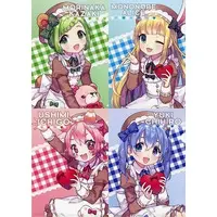 Nijisanji - Stationery - Plastic Folder - Ushimi Ichigo & Morinaka Kazaki & Yuki Chihiro & Mononobe Alice