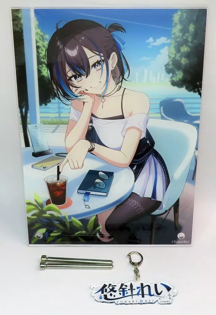 Yubari Rei - Acrylic stand - Acrylic Art Plate - VTuber