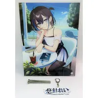 Yubari Rei - Acrylic Art Plate - Acrylic stand - VTuber