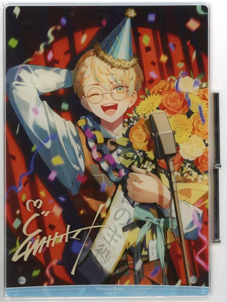 Hibachi Mana - Acrylic Art Plate - Nijisanji