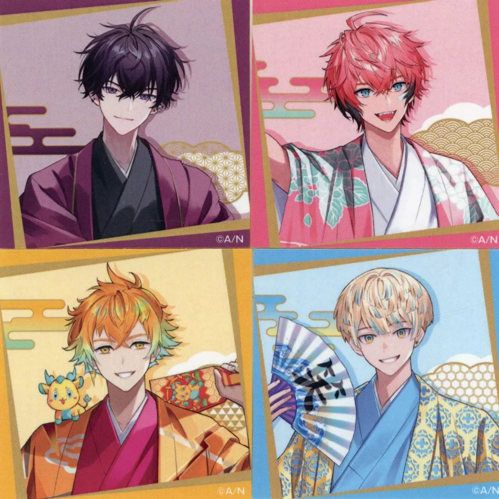 Oriens - Stickers - Saiki Ittetsu & Akagi Wen & Usami Rito & Hibachi Mana