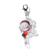 Daruma is God - Key Chain - Acrylic Key Chain - Crazy Raccoon