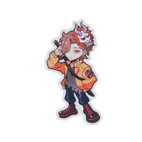 Arisakaaa - Stickers - Crazy Raccoon