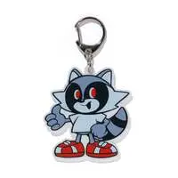 Crazy Raccoon - Key Chain