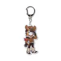 Makiba - Key Chain - Crazy Raccoon