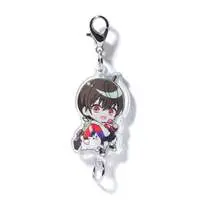 Shu - Key Chain - Acrylic Key Chain - Crazy Raccoon