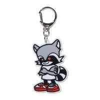 Crazy Raccoon - Key Chain