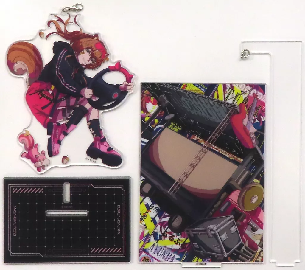 Ayunda Risu - Acrylic stand - Acrylic Diorama Stand - hololive