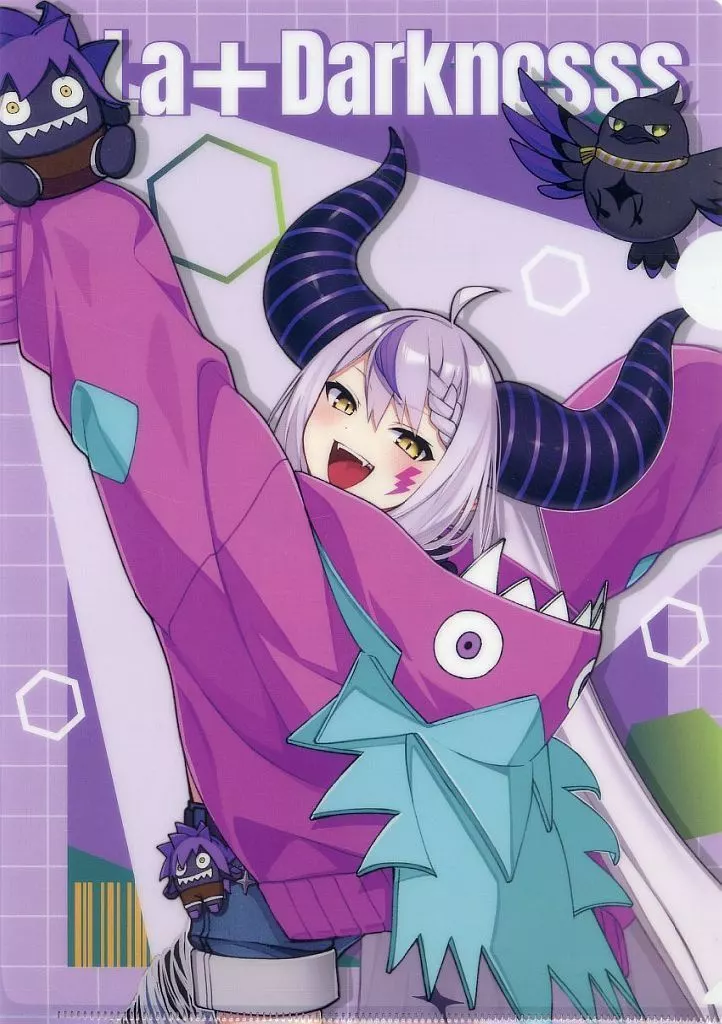 La+ Darknesss - Plastic Folder - Stationery - hololive