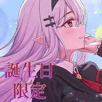 Furan Lilith - Postcard - Acrylic Art Plate - Birthday Merch Complete Set - VTuber