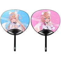 Fuwawa Abyssgard & Mococo Abyssgard - Paper fan - Advent