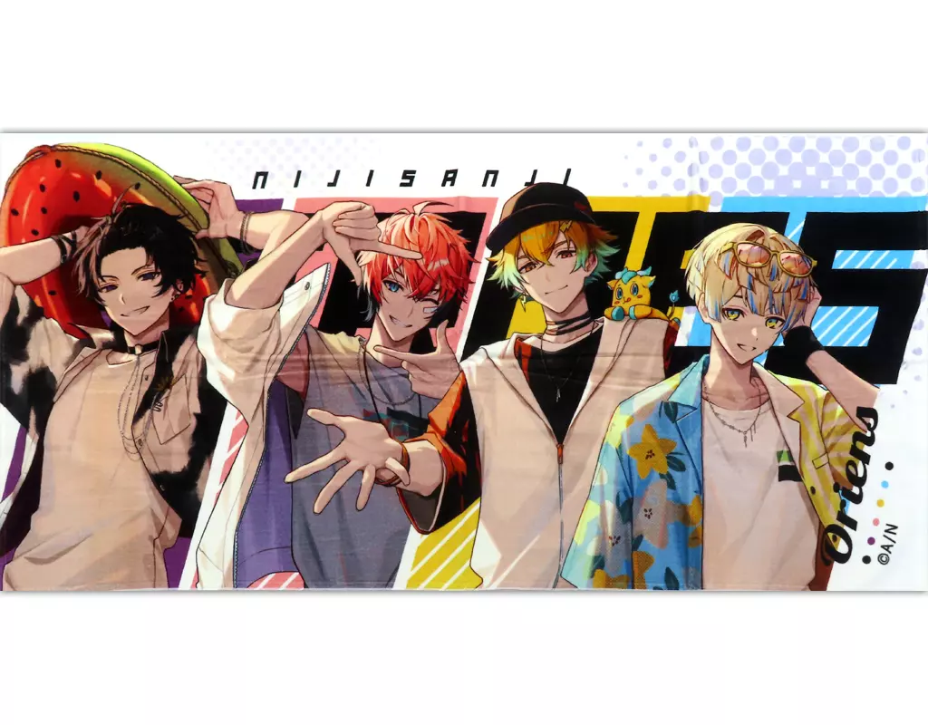 Oriens - Towels - Hibachi Mana & Saiki Ittetsu & Akagi Wen & Usami Rito