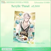 Cassian Floros - Acrylic Art Plate - VTuber