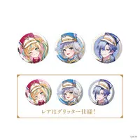 Mitarashi-dan - Badge - Mitarashi-dan 2nd Anniversary - Tachitsute Toto & Milan Kestrel & Shioriha Ruri (Random Item)