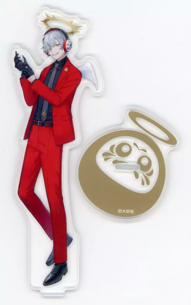 Daruma is God - Acrylic stand - Crazy Raccoon