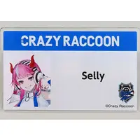 Selly - Badge - Crazy Raccoon