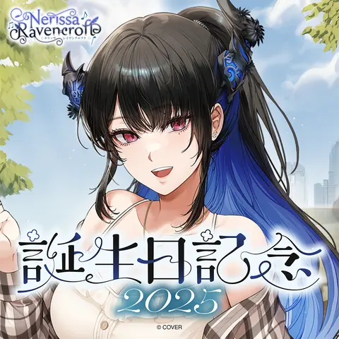 Nerissa Ravencroft - Clothes - Tableware - Postcard - Hand-signed - Birthday Merch Complete Set - Acrylic Key Chain - Cap - Key Chain - Clothing - Advent