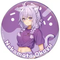 Nekomata Okayu - Badge - hololive production official shop in Osaka Umeda - hololive
