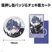 Koyanagi Rou - Character Card - Badge - Nijisanji