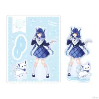 Amamiya Kokoro - Acrylic stand - Nijisanji Wannyan Days - Nijisanji