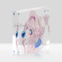 Suzushiro - Acrylic Block - VTuber Size-100x100mm