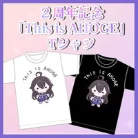 Tsukishiro Miyuki - Clothes - T-shirts - VTuber Size-XXL
