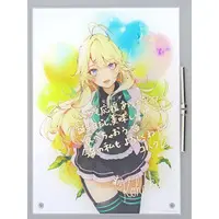 Todo Kohaku - Acrylic stand - Acrylic Art Plate - Nijisanji