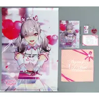 Sukoya Kana - Complete Set - Character Card - Tapestry - Key Chain - Acrylic Art Plate - Acrylic Key Chain - Towels - Nijisanji