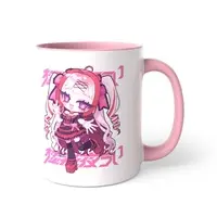 Mesaiya Ui - Tumbler, Glass - VTuber Size-D 8cm H 9.5cm